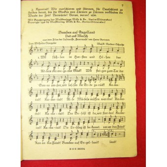 Soldiers military songs book nr 3. Espenlaub militaria