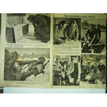 German WW2/Waffen SS propaganda magazine. Espenlaub militaria