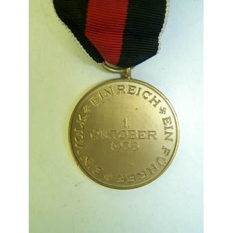 Medal for annexation of Czechoslovakia. Espenlaub militaria