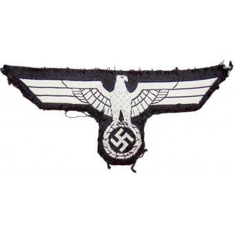 Wehrmacht Heer Second type of the breast eagle for panzer truppe. Espenlaub militaria