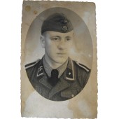 Latvian 15th Div der Waffen SS soldiers portrait photo
