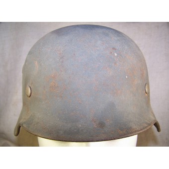 ET 64 steel Wehrmacht helmet. Espenlaub militaria