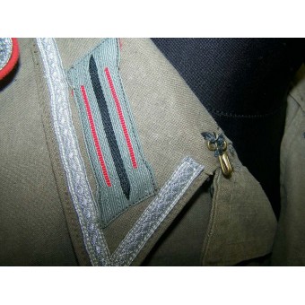Ostfront fashion lightweight tunic made from Russian tent, 25th Art. Reg.. Espenlaub militaria