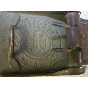 WW2 Wehrmacht belt and buckle, size 95, Dr Franke and Co, 1941. Espenlaub militaria