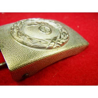 RLB white brass/ nickel buckle.. Espenlaub militaria