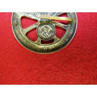 NSKK early type brass sleeve drivers badge. Espenlaub militaria