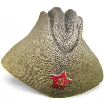 RKKA pilotka side cap made by Robert Lubstein, 1948.. Espenlaub militaria