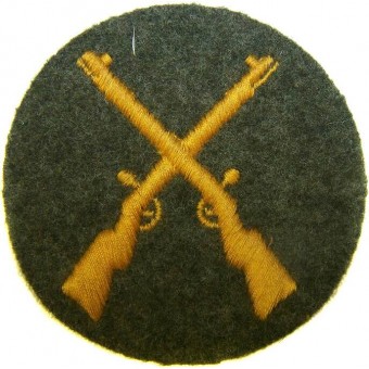 Wehrmacht Heer. Specialist sleeve patch. Waffenunterofficier. Espenlaub militaria