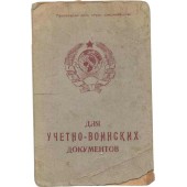 1920-s era Red Army pay book