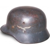 German helmet M 35 , double decal steel helmet, SE64