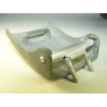 HJ zink cast buckle, made by factory RZM M/4/42. Espenlaub militaria
