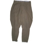 Early postwar officer's or NCO's wool breeches