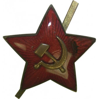 Soviet M 35 star cockade. Espenlaub militaria