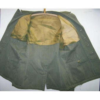 Early Polizei leightweight cotton tunic. Espenlaub militaria