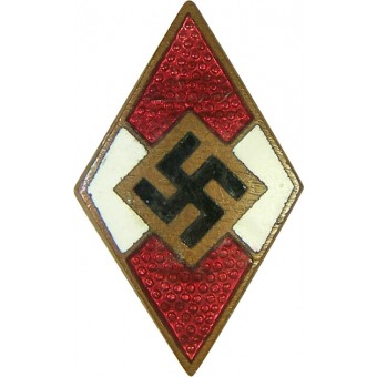 Ges Gesch marked early HJ member badge. Espenlaub militaria