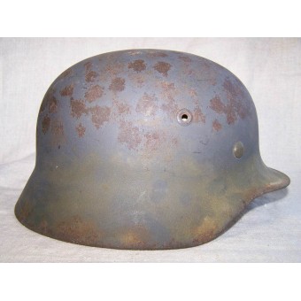 Luftwaffe, camo steel helmet.. Espenlaub militaria