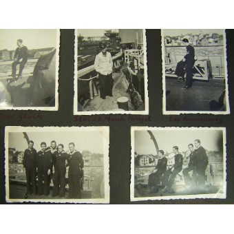 WW2 Photoalbum belomged to the German Kriegsmarine soldier, 92 pics.!. Espenlaub militaria