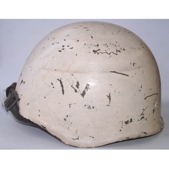 Soviet M 40 / CШ 40 white, winter camo helmet made by factory ZKO. Espenlaub militaria