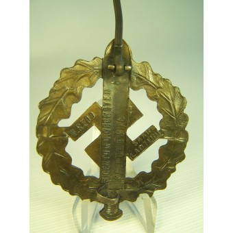 SA -Wehrabzeichen , Bronze type 1. Espenlaub militaria