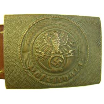 Postschutz brass buckle, Rare!!. Espenlaub militaria