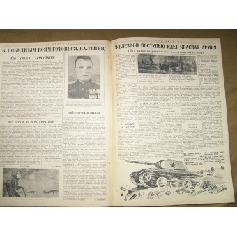 WW2 pilots  newspaper Baltic Falcon, 23 February/1945. Espenlaub militaria