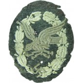 3rd Reich Beobachter- Bordschuetzen Abzeichen, embroidered version