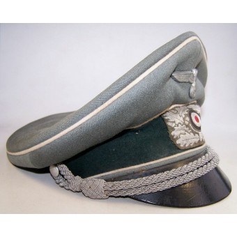 WW2 German infantry crusher type visor hat. Espenlaub militaria