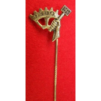 NSBO member pin. Brass. Espenlaub militaria