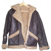 Lend-Lease sheepskin flyer jacket used by Red Army flyer