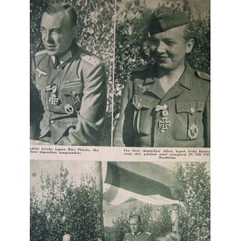 WW2 period Estonian Waffen SS propaganda magazine. Espenlaub militaria