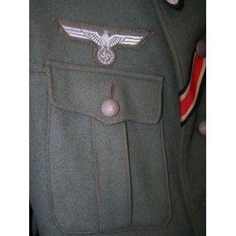 3rd Reich Heeres Signals -Der Spiess in rank of Oberfedwebel M36 tunic.. Espenlaub militaria