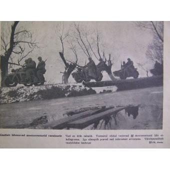 German WW2/Waffen SS estonian magazine Pildileht nr2, 1944. Espenlaub militaria