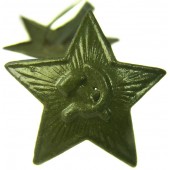 WW2 soviético ruso M41 verde estrella escarapela