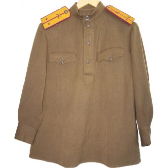 Soviet Russian M 43 Gymnasterka jacket for a lieutenant of artillery. Espenlaub militaria