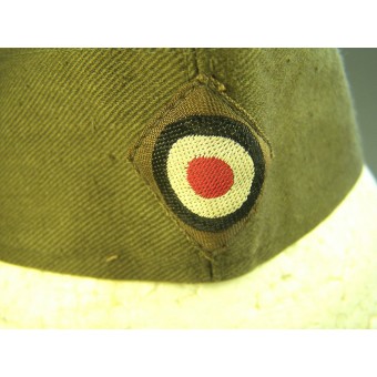 DAK Heeres cotton side hat/ Feldmuetze. Espenlaub militaria