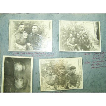Extreme rare WW2 photoalbum, belonged to officer Korolev. Espenlaub militaria