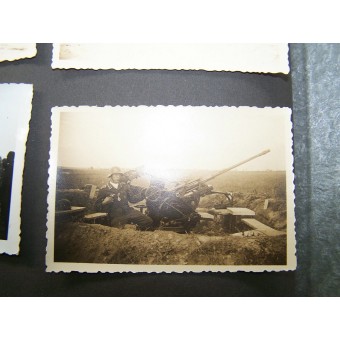 German Luftwaffe flak soldiers photoalbum. Ostfront!. Espenlaub militaria
