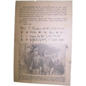 Soviet Leaflet for German troops Offiziere u Soldaten in der HKL- Kurlandkessel