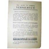 Soviet Leaflet for Wehrmacht soldiers from 31 Inf Div 