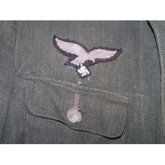 Luftwaffe feldivisionen drillich tunic.. Espenlaub militaria