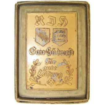 Achievement medal with original box.. Espenlaub militaria