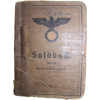 3rd Reich Wehrmacht Heer Soldbuch-Sanitater in STUG brig 301. Espenlaub militaria