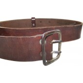 Early NSDAP member brown leather belt