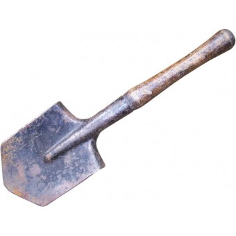 ww2 period made soviet trench shovel, dated 1944. Espenlaub militaria