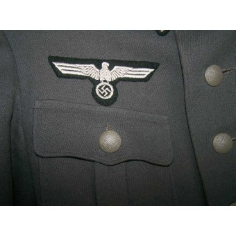 Officers quality field tunic for Wehrmacht Artillery- Unteroffizier.. Espenlaub militaria