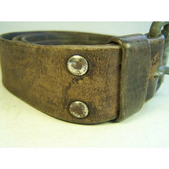 Red Army/ Soviet leather waist belt.. Espenlaub militaria