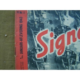 Signaal magazine in Flemisch language. Espenlaub militaria