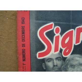 Signal magazine in French language. Espenlaub militaria