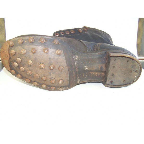 Tysk sko från andra världskriget, nyskickad.