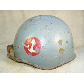 SSch –40 helmet, naval infantry helmet! Rare!. Espenlaub militaria
